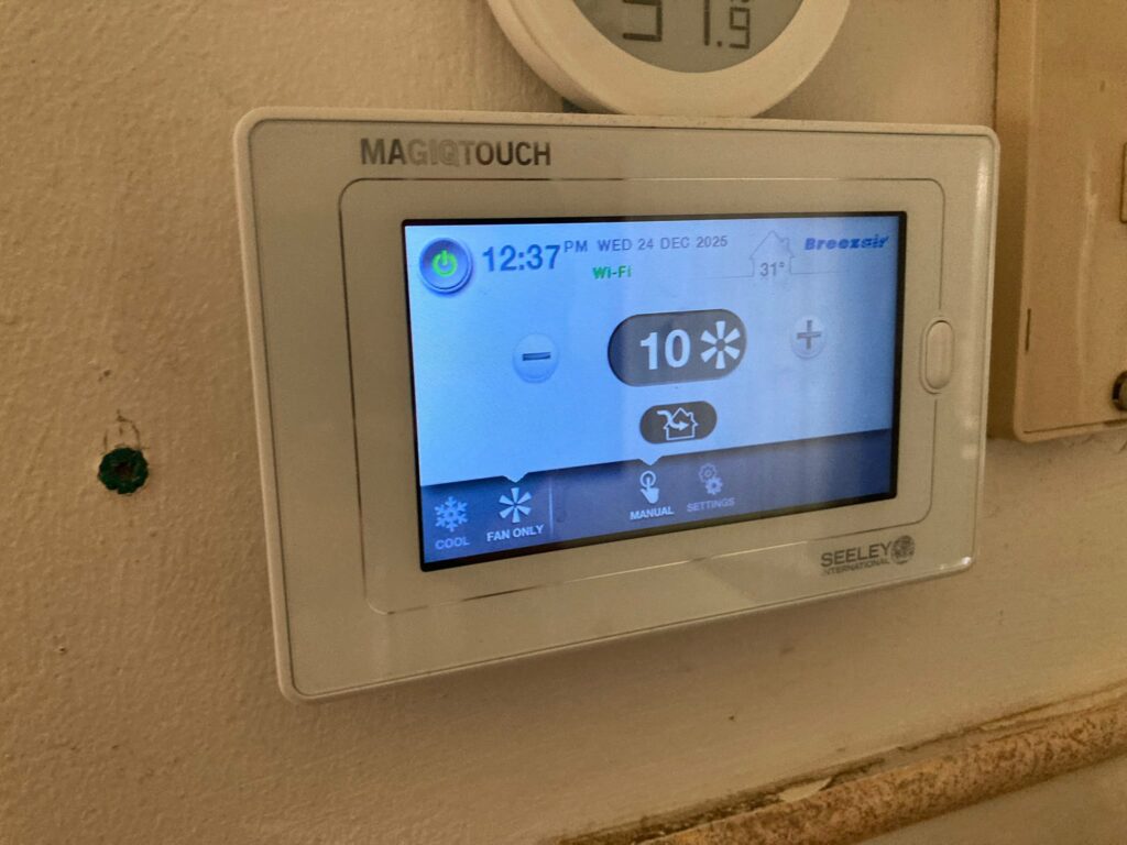 breezair drain settings explained