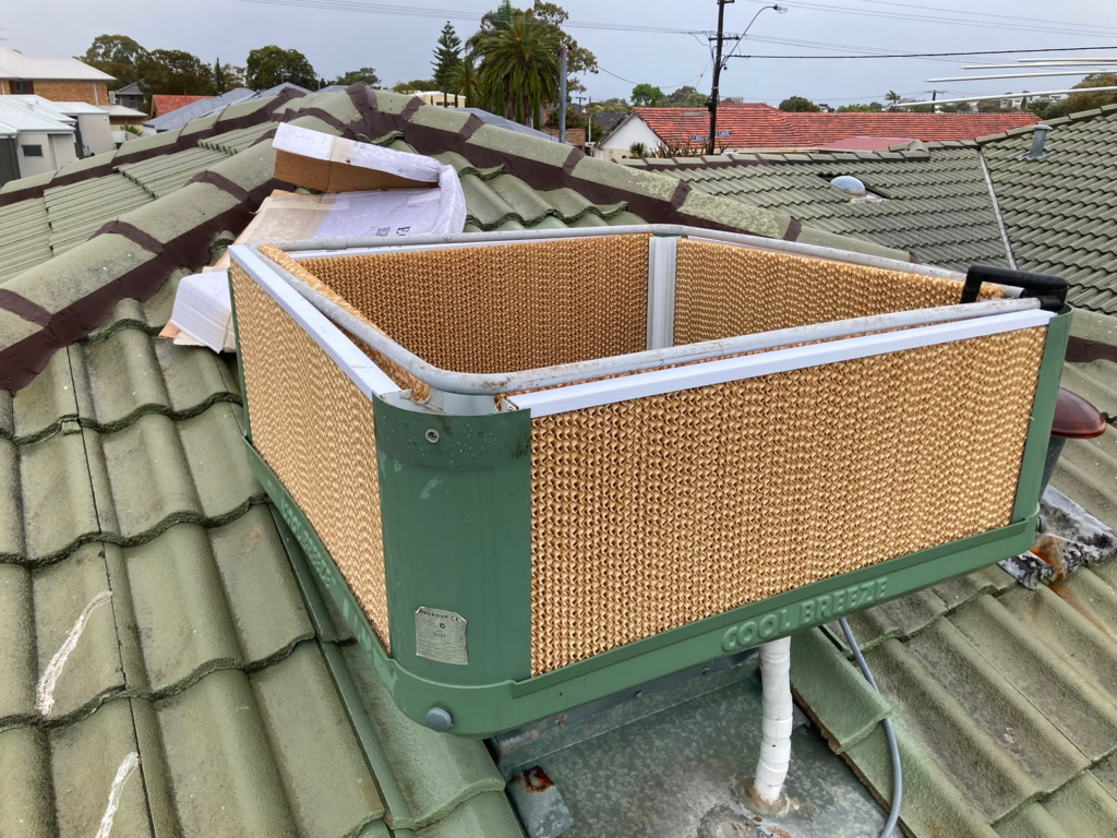 evaporative air conditioner pump failure